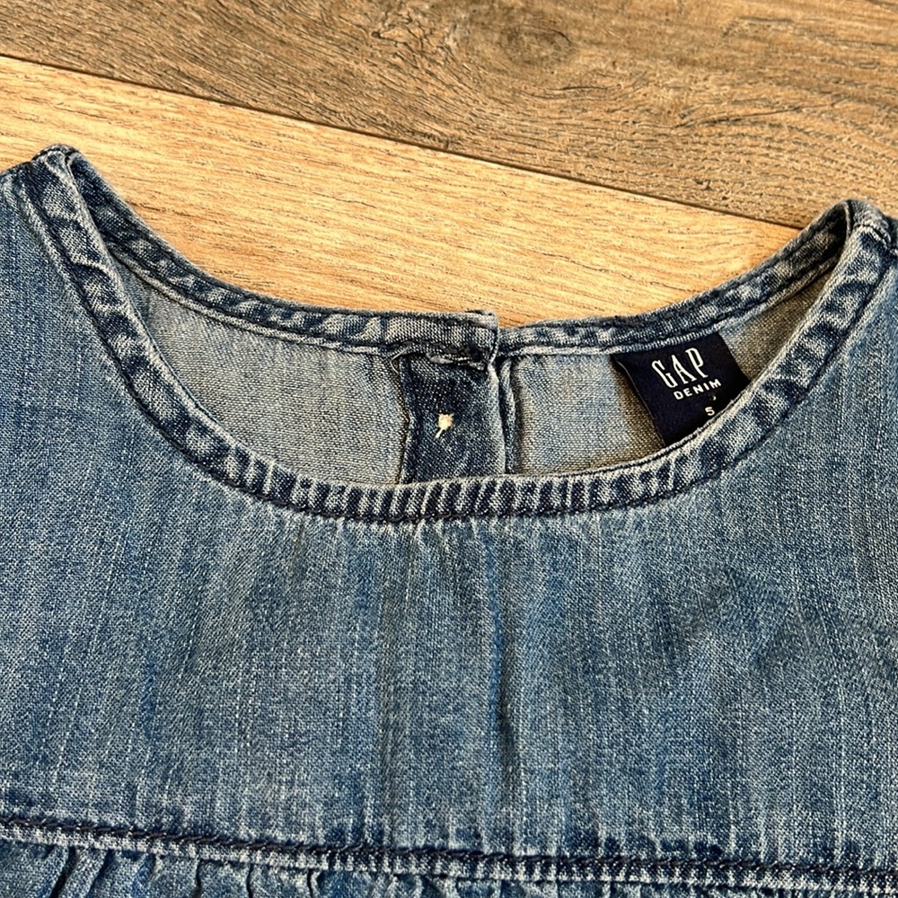 New Gap Factory Denim Dress - Picture 2 of 4